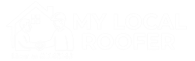 My Local Roofer Logo + Lic No White